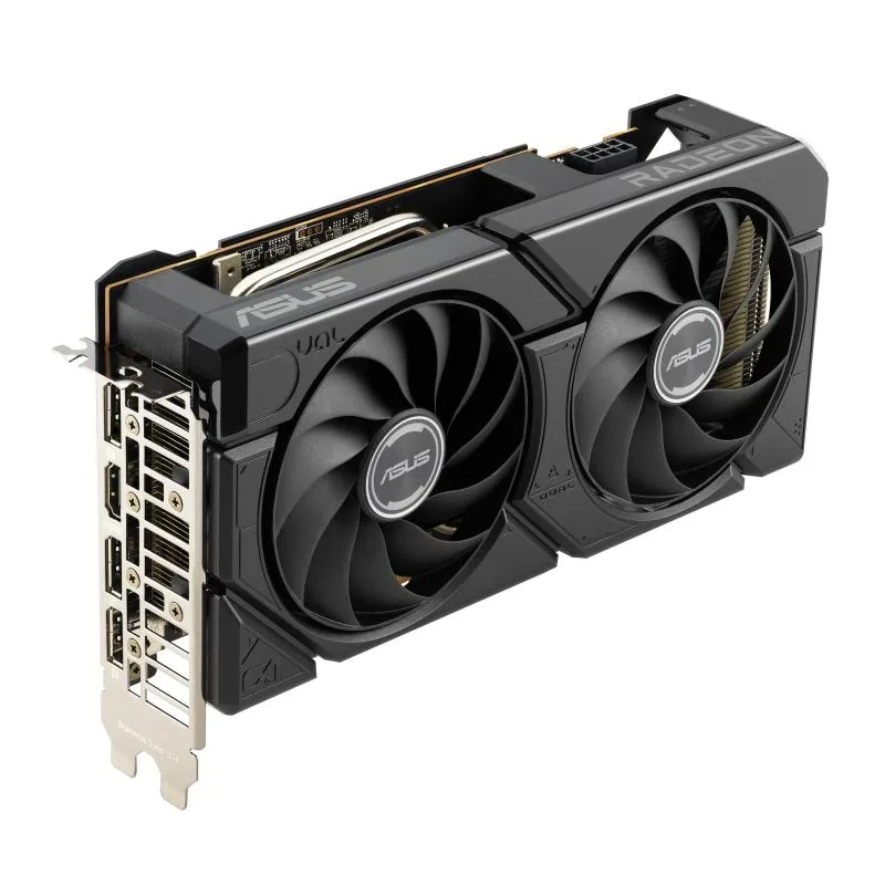ASUS Radeon RX 7600 Dual-RX7600-O8G-Evo Oc Edition 8GB GDDR6 PCI Express 4.0 - Dual Fan 1 x HDMI 3 x Displayport