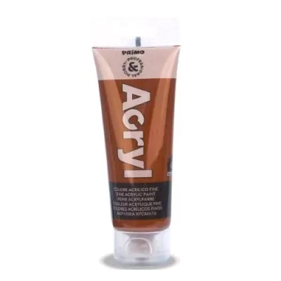 Primo Tempera Acrilica Tubo da 75 ml Siena Bruciata