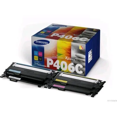 Samsung CLT-P406C Multipack Toner Nero + Ciano + Magenta + Giallo (SU375A)