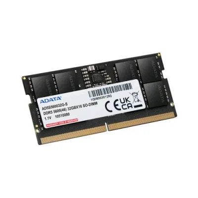 Adata AD5S560016G-S Memoria RAM 16GB 5.600MHz Tipologia So-Dimm Tecnologia DDR5 Cas 46