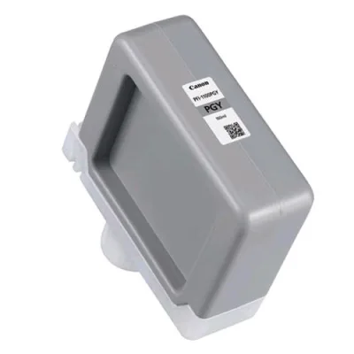 Canon Pfi-1100 PGY Serbatoio Inchiostro Grigio Fotografico per Plotter Canon Ipf Pro 2000 / Ipf Pro-4000 / Ipf Pro-6000