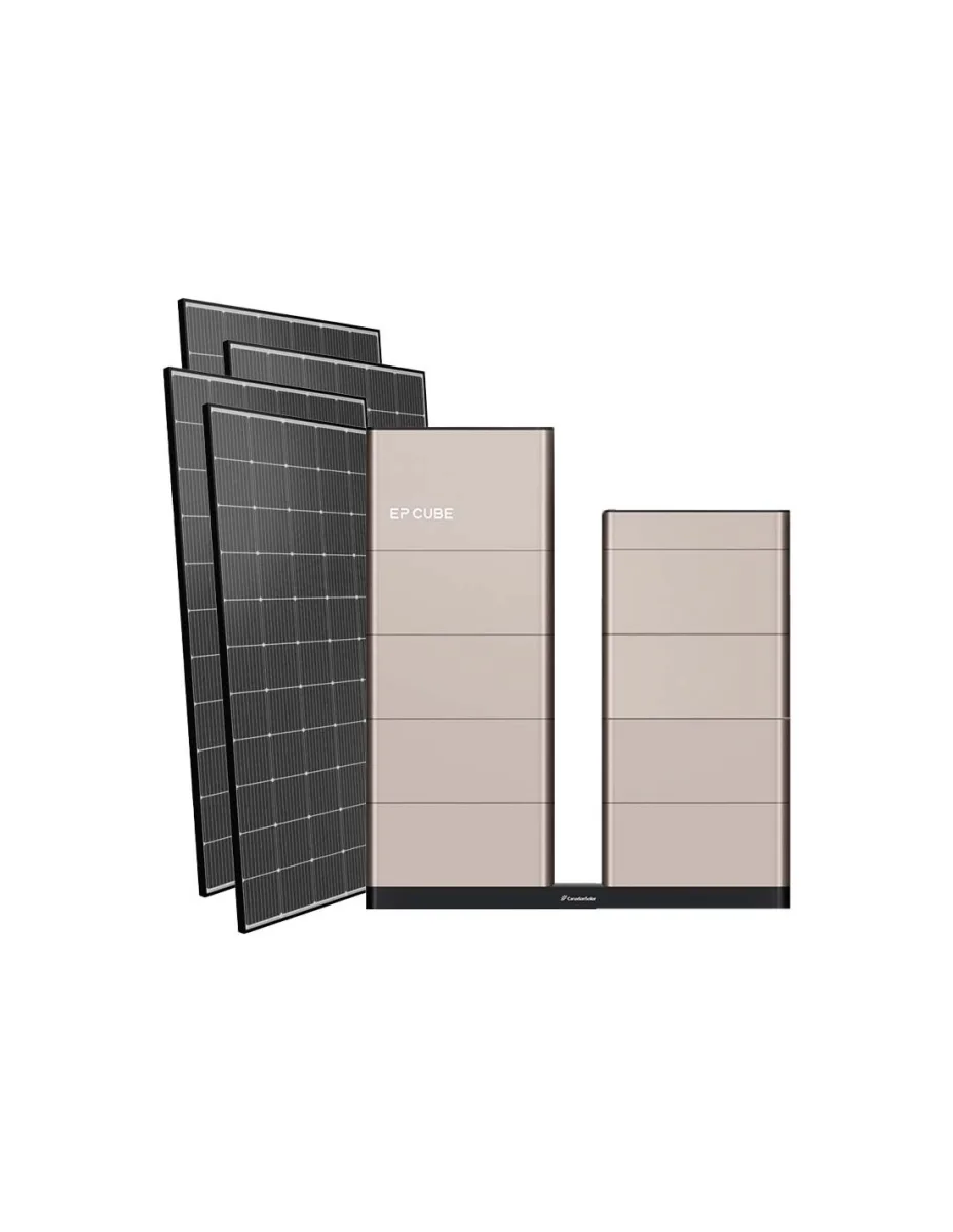 Kit fotovoltaico trifase 10100W inverter 10kW EP CUBE batteria al litio 35kWh CanadianSolar