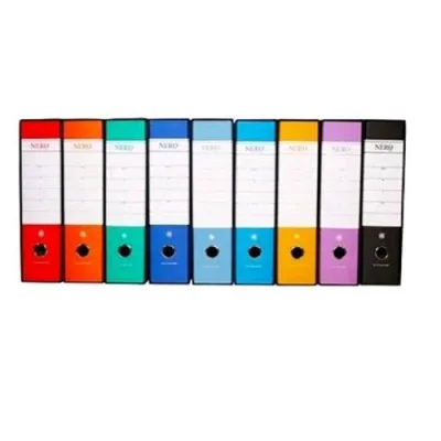 Brefiocart Nero& Registratore Formato Protocollo 285X350X50 mm Blu Conf 18 Pz.