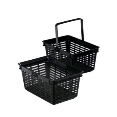Durable Shopping Basket in PP 400X300X249 mm 19 l Nero