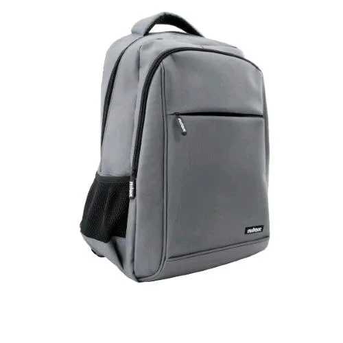Nilox Zaino Business per Notebook da 15.6" Presa USB Schienale Rinforzato 5 Scomparti Grigio