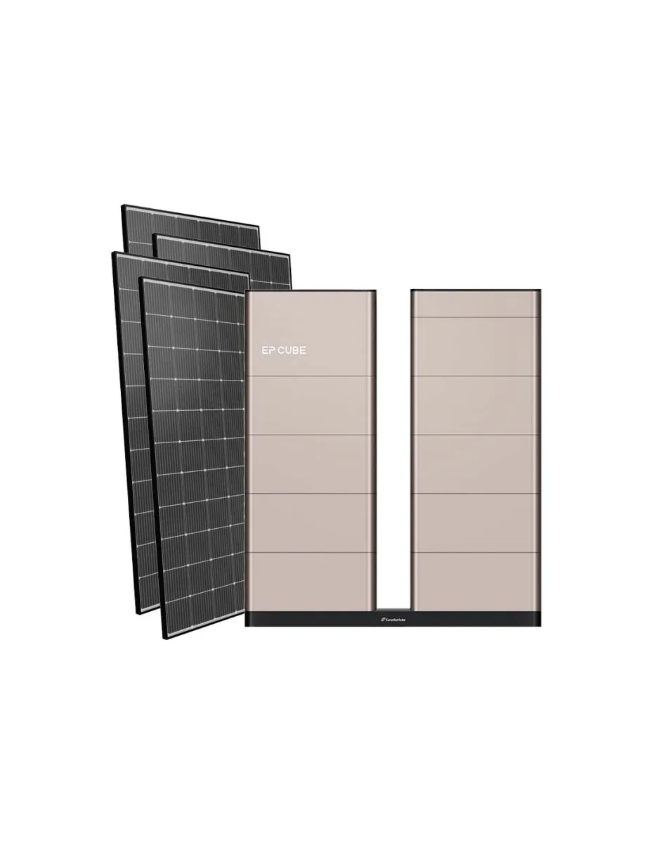 Kit fotovoltaico trifase 10100W inverter 10kW EP CUBE batteria al litio 40kWh CanadianSolar