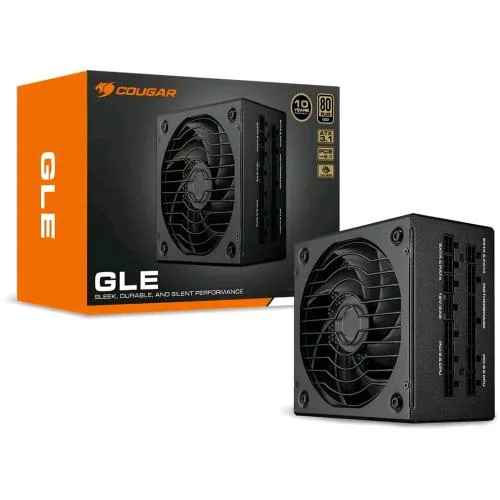 Cougar Gle 1200 Alimentatore 1.200 W 80 Plus Gold Modulare PFC Attivo Pcie 5.1 ATX 3.1 Nero