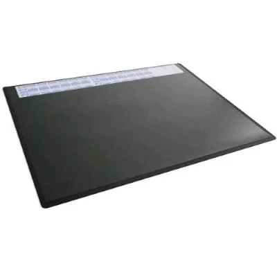 Durable Sottomano in PP 650X500 mm con Calendario Annuale Nero