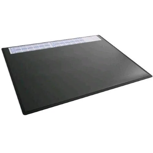 Durable Sottomano in PP 650X500 mm con Calendario Annuale Nero