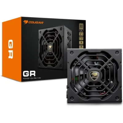 Cougar GR 1000 Alimentatore 1.000 W Completamente Modulare 80 Plus Gold Condensatori Giapponesi Pcie 5.1 ATX 3.1 Nero