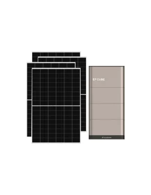 Kit fotovoltaico trifase 10465W inverter 10kW EP CUBE batteria al litio 10kWh CanadianSolar