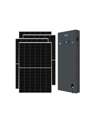Kit fotovoltaico monofase 5460W inverter 5kW All in one litio 10.24kWh HV ZBT 5K Zucchetti