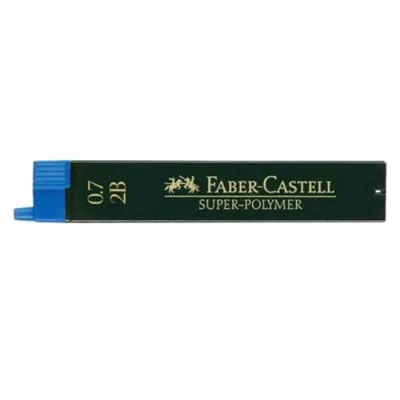 Faber Castell Superpolymer Astuccio 12 Mine 2B 0.7 mm