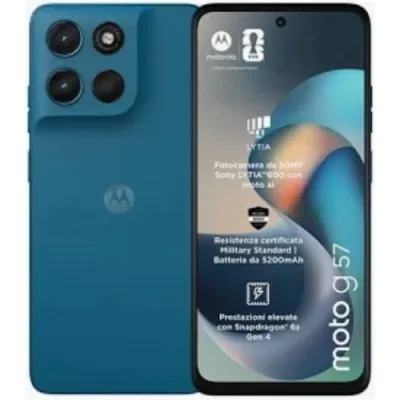 Motorola Moto G57 5G Dual SIM 6.72" Octa Core 256GB RAM 8GB 5G Italia Corsair Green Business Edition