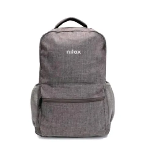 Nilox Zaino Urban Eco Light Zaino per Notebook fino a 15.6" Grigio