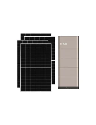 Kit fotovoltaico trifase 10465W inverter 10kW EP CUBE batteria al litio 15kWh CanadianSolar