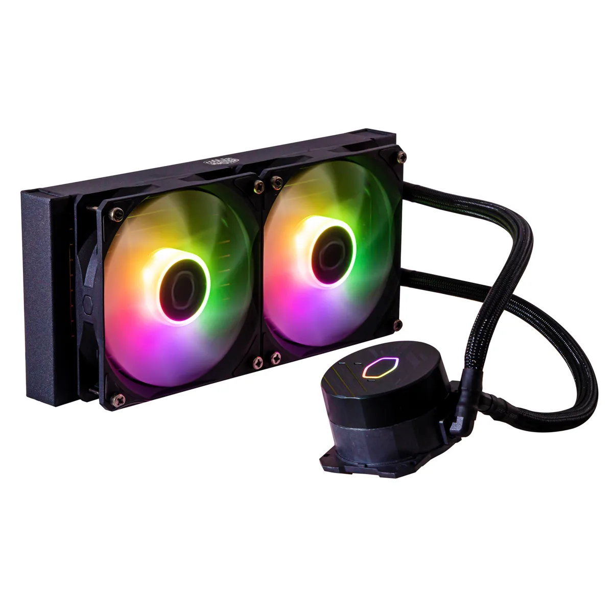 DISSIPATORE MASTERLIQUID 240L CORE LGA 1155>1700 AMD AM2>FM2+ ARGB BK
