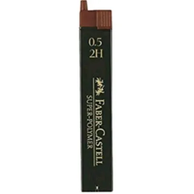 Faber Castell Superpolymer Astuccio 12 Mine 2H 0.5 mm