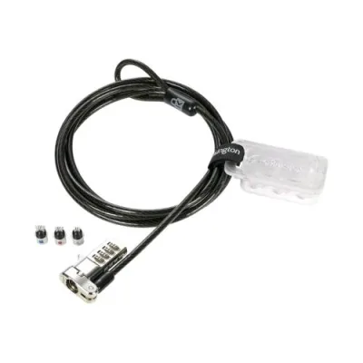 Kensington Universal 3-in-1 Keyed Laptop Cavo di Sicurezza con Lucchetto Universale 1.8 m