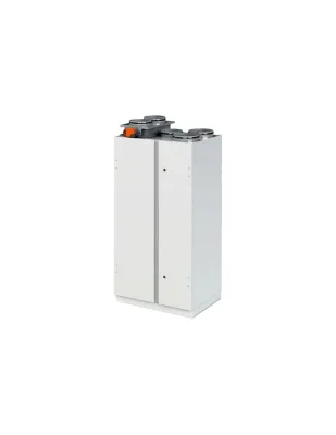 Deumidificatore REV 050 C Daikin con serrande e sistema di rinnovo dell'aria integrato al raffrescamento e recupero del calore