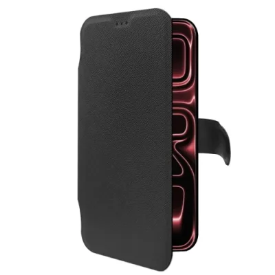 Celly Apple iPHONE 18 Pro iPHONE 17 Pro Custodia a Libro in Similpelle Magsafe con Chiusura Flap Magnetico, Slot per Carte e Funzione Stand Colore Nero