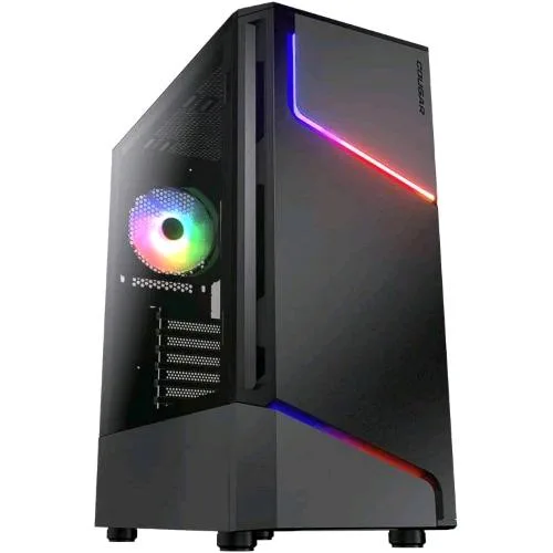 Cougar MX360 RGB Midi Tower Gaming ATX, Micro ATX, Mini-ATX, Multi Ventole Nero