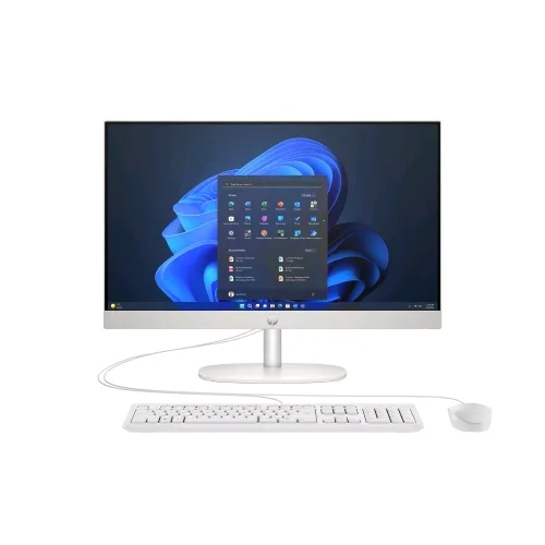 HP Proone 240 G10 al in One 23.8" Intel Core i3-N300 RAM 16GB-SSD 512GB NVMe-Intel UHD Graphics-Web Cam 5MPX Altoparlanti-Wi-Fi 6 + Gigabit LAN-Tastiera e Mouse-Win 11 Prof Bianco (D5BD0AT#ABZ)