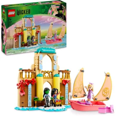 LEGO Wicked Glinda Elphaba e Nessarose All'universita' Casa delle Bambole con 3 Mini Bamboline