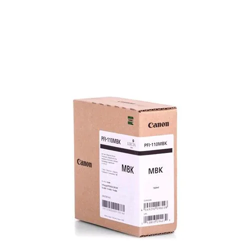 Canon Pfi-110MBK Cartuccia Ink Jet Nero Opaco