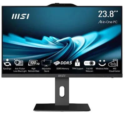 AIO 23,8 I5 8GB 512GB BK W11P 14? I5-14400 PRO IPS BLACK
