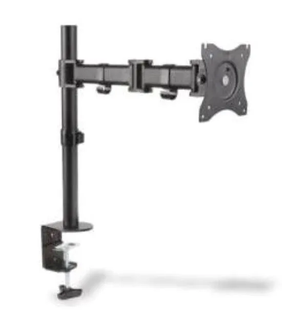 STAFFA TV/MONITOR DA TAVOLO MORSA DIMENSIONI DA 13 A 32 1 MONITOR