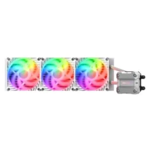 Cougar Poseidon Ultra 360 ARGB Raffreddatore Liquido 360mm 3 Ventole 12cm fino a 2200RPM Bianco
