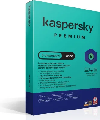 ANTIVIRUS KASPERSKY PREMIUM 3D1Y KASPERSKY PREMIUM 3DEV 1Y