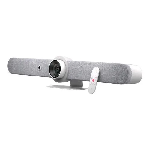 Logitech Rally Bar Conference Cam 4K 2160P/30FPS Zoom 15X Bluetooth USB Bianco