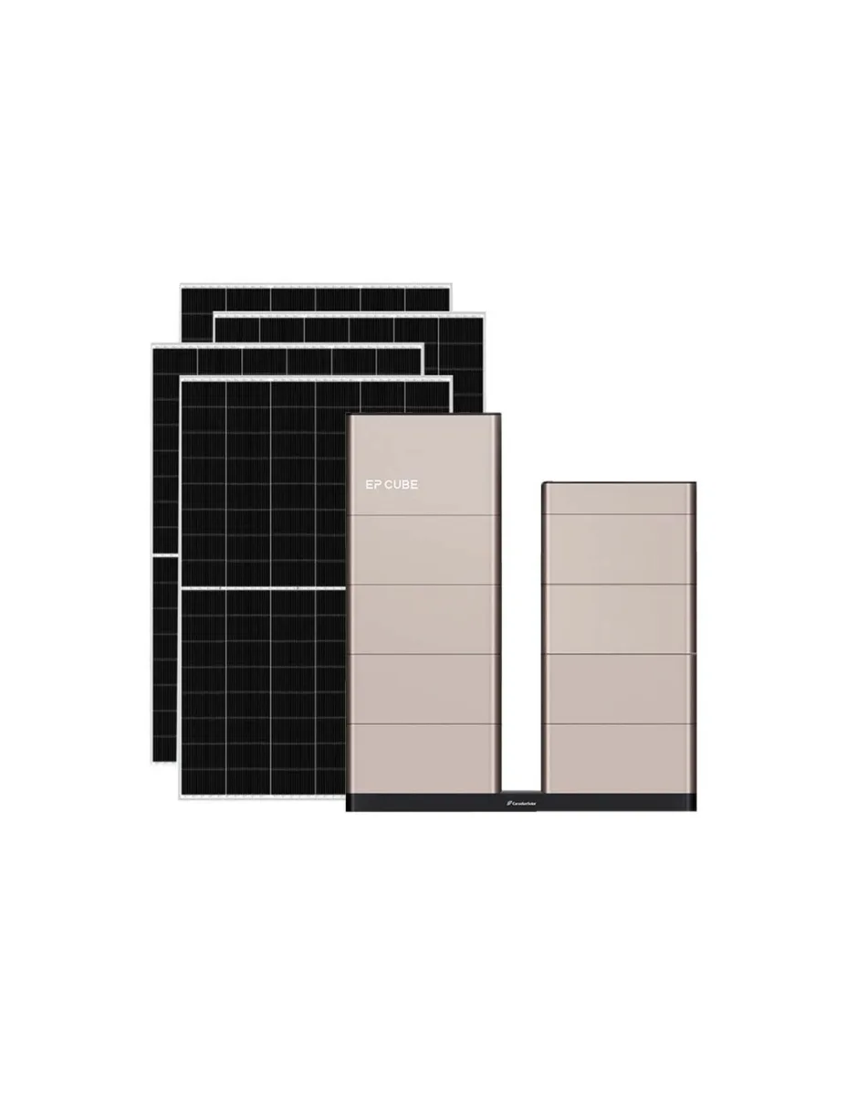 Kit fotovoltaico trifase 10465W inverter 10kW EP CUBE batteria al litio 35kWh CanadianSolar