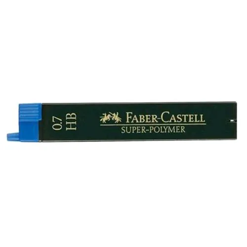 Faber Castell Superpolymer Astuccio 12 Mine HB 0.7 mm Conf. 12 Pz.