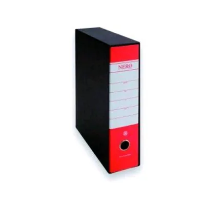 Brefiocart Nero& Registratore Formato Protocollo Mignon 285X350X50 mm Rosso Conf 18 Pz.
