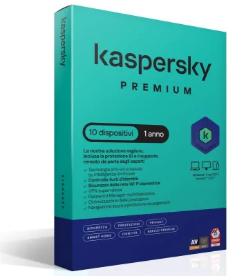 ANTIVIRUS KASPERSKY PREMIUM 10D1Y KASPERSKY PREMIUM 10DEV 1Y