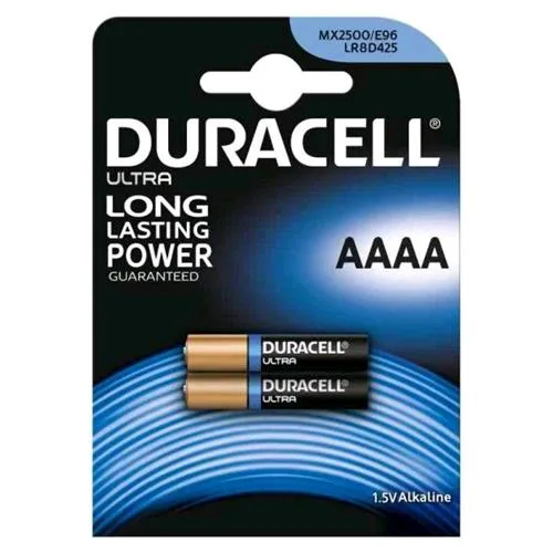 Duracell Batteria Aaaa-Mini Micro Stilo 1.5 V Conf. 2PZ.