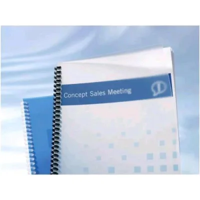 GBC Polyclearview Copertine in PP 210X297 mm A4 300 MY Col. Ghiaccio Conf 100 Pz.