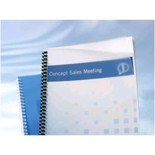 GBC Polyclearview Copertine in PP 210X297 mm A4 300 MY Col. Ghiaccio Conf 100 Pz.