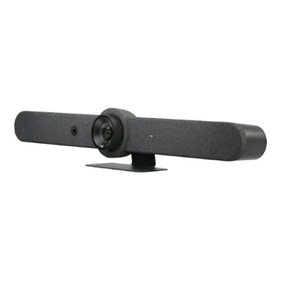 Logitech Rally Bar Sistema per Videoconferenza 4K Ultra HD 30 FPS Altoparlanti Incorporati Wi-Fi Gigbit LAN Zoom Ottico 5X Zoom Digitale 3X Graphite