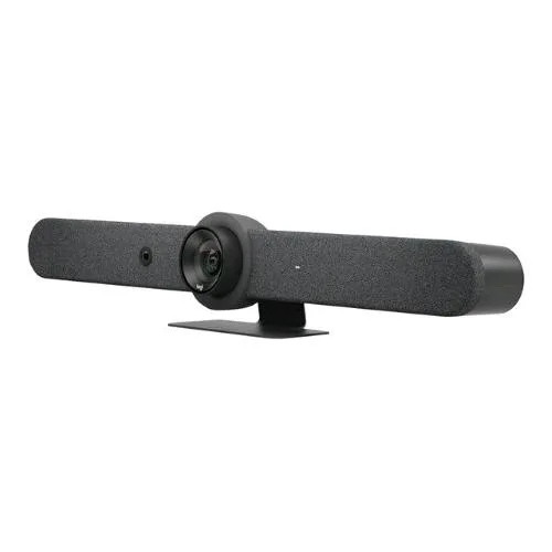 Logitech Rally Bar Sistema per Videoconferenza 4K Ultra HD 30 FPS Altoparlanti Incorporati Wi-Fi Gigbit LAN Zoom Ottico 5X Zoom Digitale 3X Graphite
