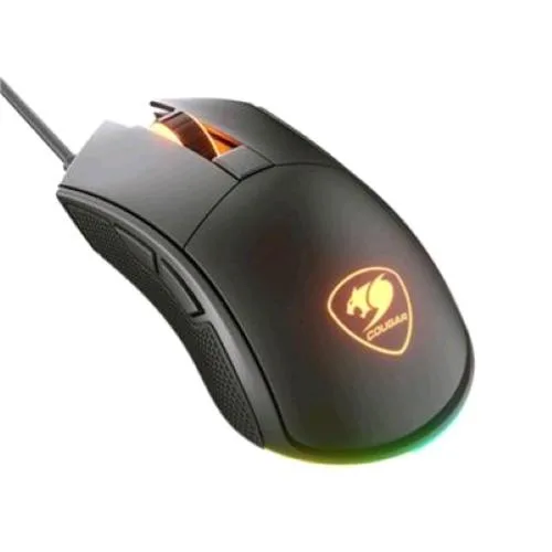 Cougar Revenger ST Mouse Gaming Ottico Interfaccia USB 5.000 DPI 6 Tasti Programmabili Black