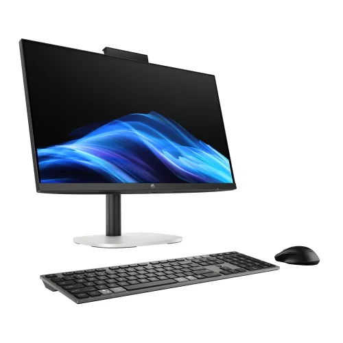 HP Prostudio 4 G1I ai All in One 23.8" Touch Screen Intel Core Ultra 5 235T RAM 16GB-SSD 512GB NVMe-Intel Graphics-Altoparlanti Web Cam 5MPX-Wi-Fi 6E + Gigabit LAN-Tastiera Mouse-Win 11 Prof (D5BT8ET#ABZ)