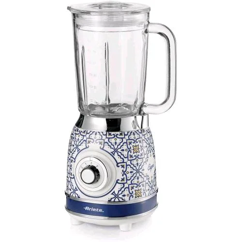 Ariete 583 Frullatore Capri Edition con Tazza in Vetro 1.5 l Lame Acciaio Inox 1.000 W 4 Velocita' + Pulse