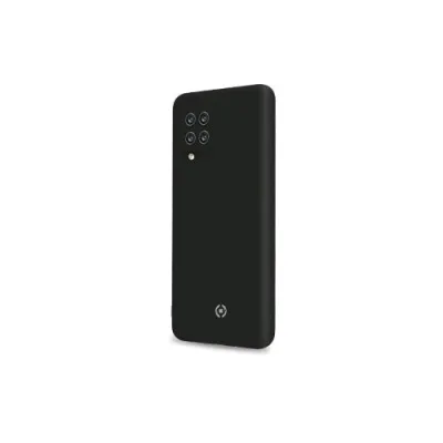 Celly Samsung Galaxy A73 5G Cromo Cover in Tpu con Rivestimento in Silicone e Finitura Soft-Touch Nero