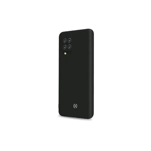 Celly Samsung Galaxy A73 5G Cromo Cover in Tpu con Rivestimento in Silicone e Finitura Soft-Touch Nero