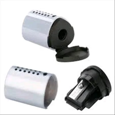 Faber Castell Temperamatite Mini Grip 1 Foro Grigio Conf 10 Pz.