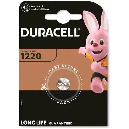 Duracell DL1220 Batteria a Litio a Bottone 3V Conf 1 Pz.